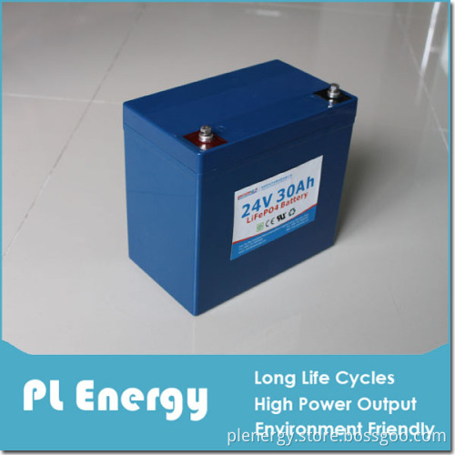 Li-ion 24V 30ah Tourist Car Battery